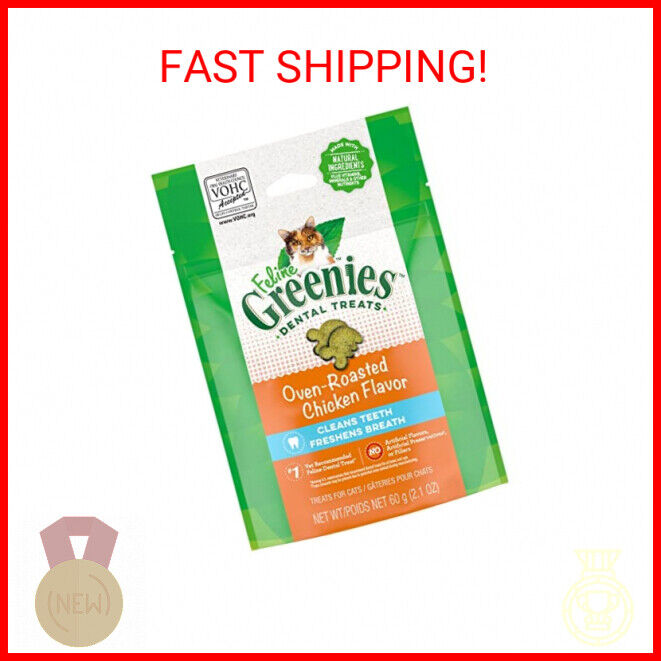 Oven-Roasted Chicken Feline Greenies, 9.75oz