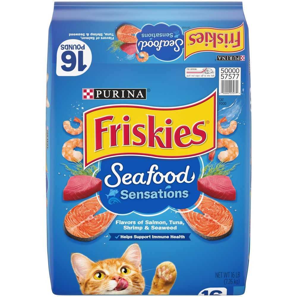 Friskies Seafood Sensations Cat Food - 30lbs