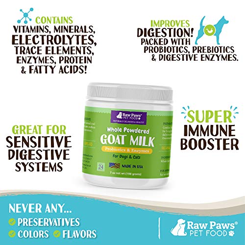 USA Made Goat Milk Powder for Cats