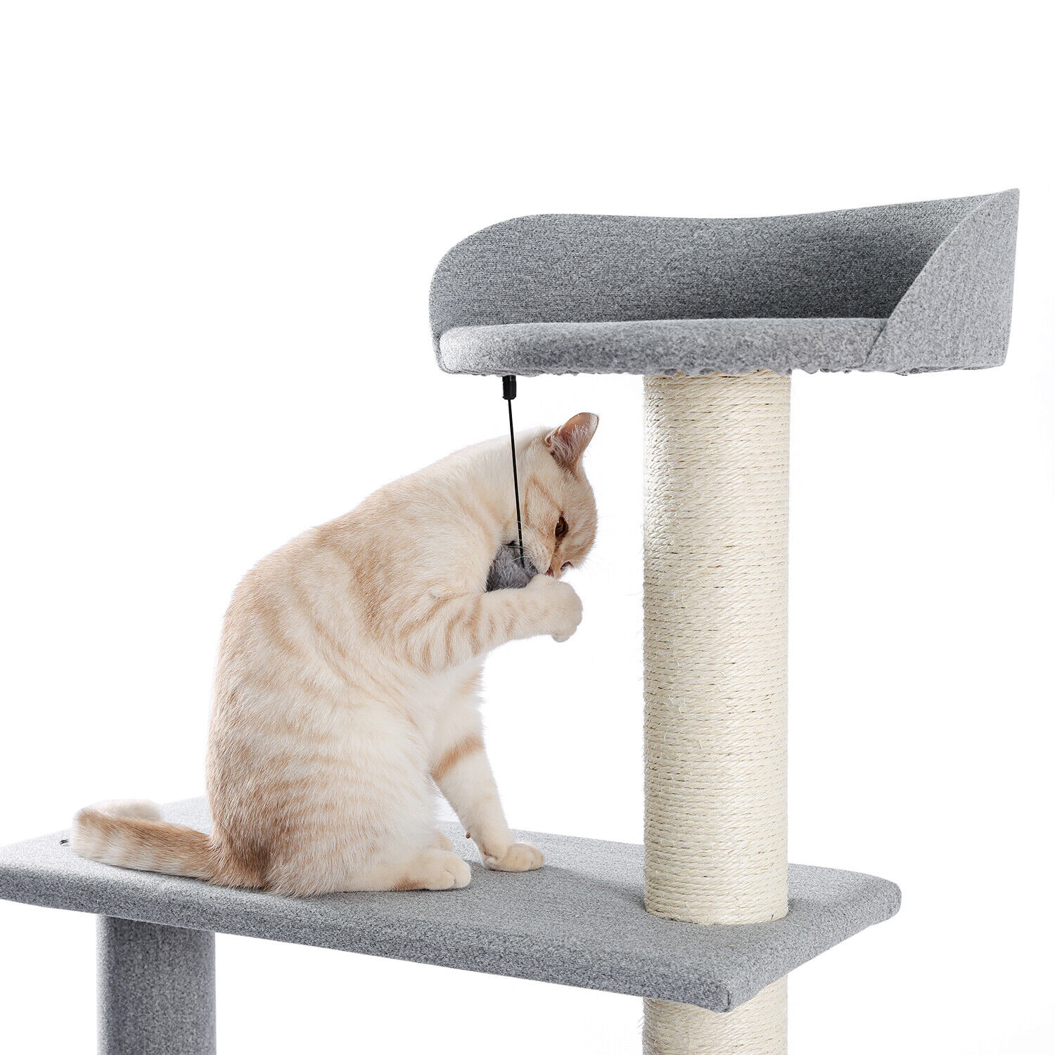 Large Cat Tree with Beds and Scratching Post