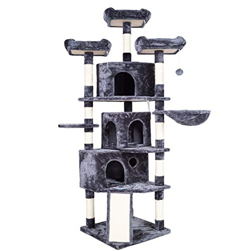 XL Cat Tree with Caves & Perches