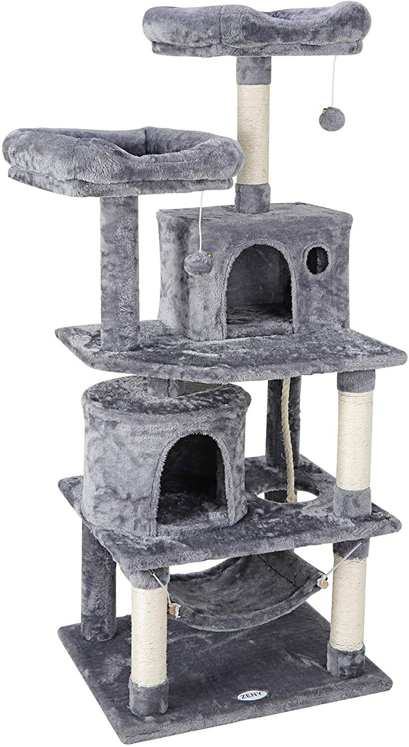 Cat Tree with Scratch Post & Condo