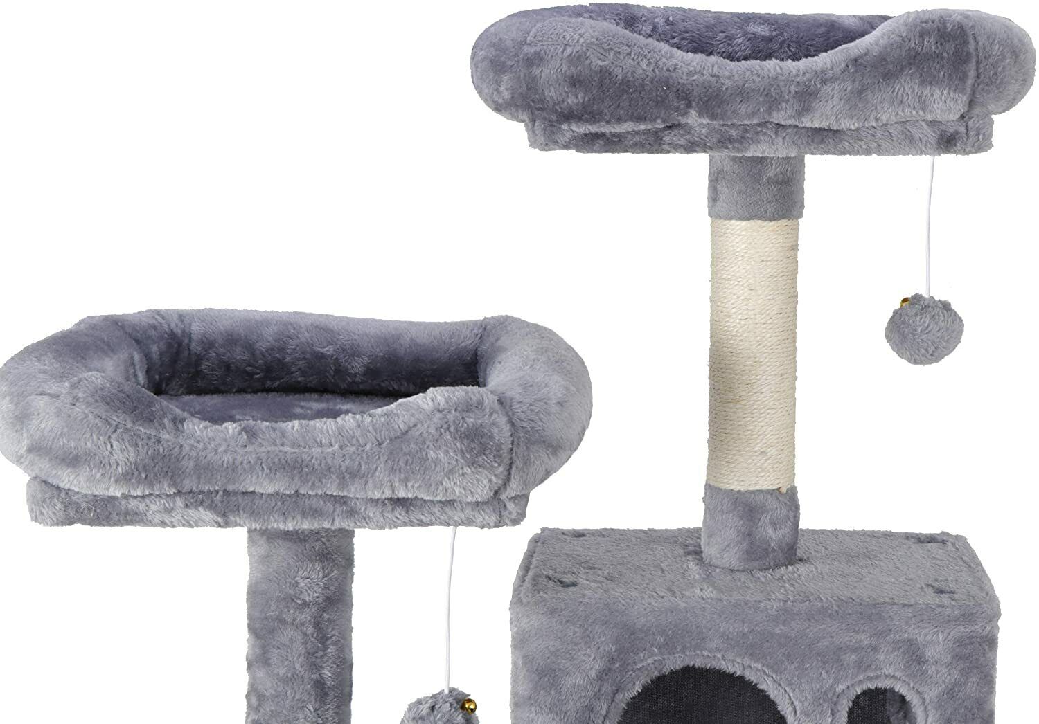 Cat Tree with Scratch Post & Condo