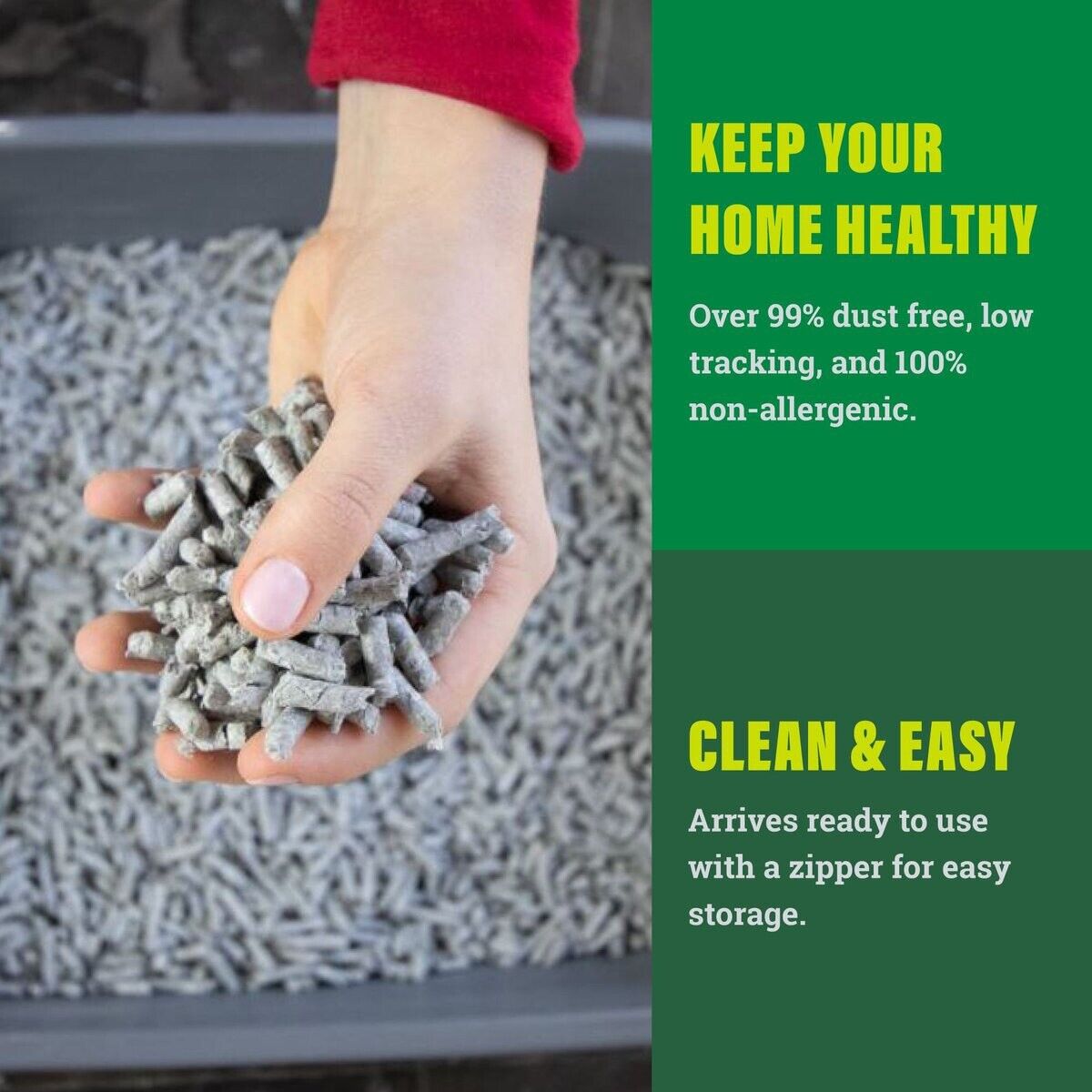 Fresh News Recycled Paper Cat Litter, Pellets 12 Lb