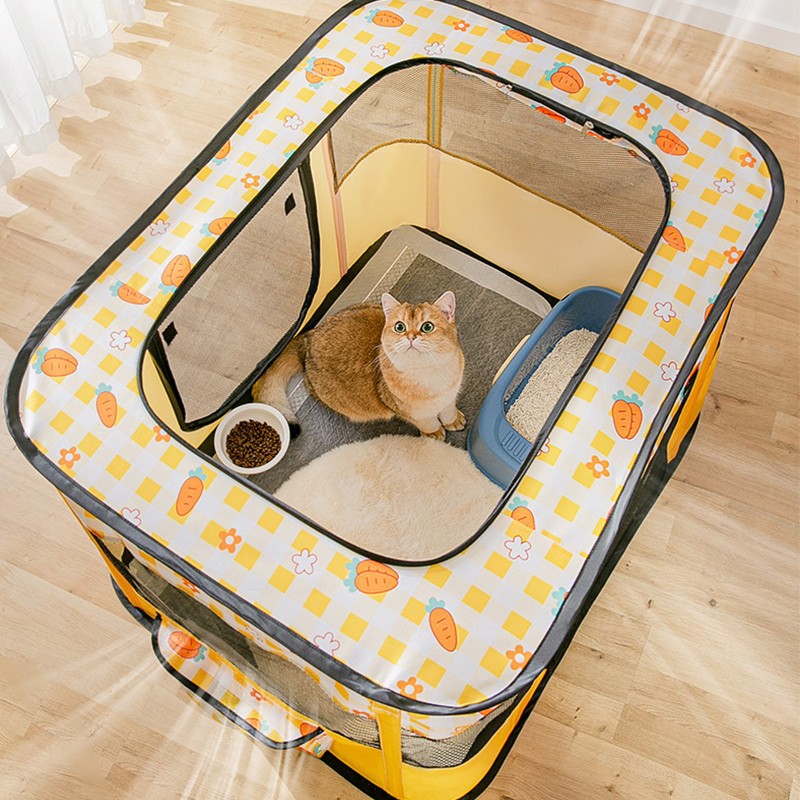 Cozy Kitten Lounger Tent Bed Basket