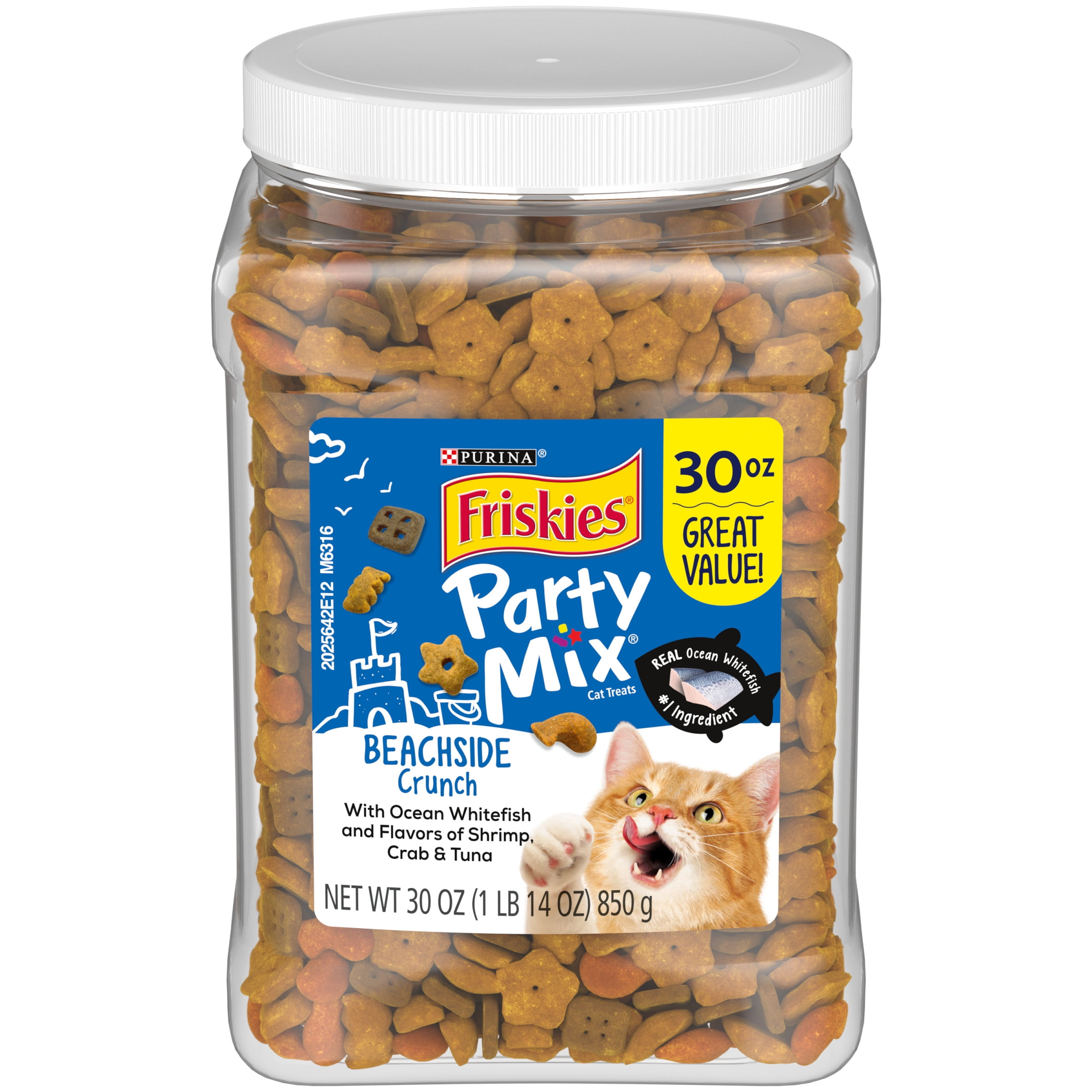 Friskies Shrimp Crab & Tuna Treats, 30 oz