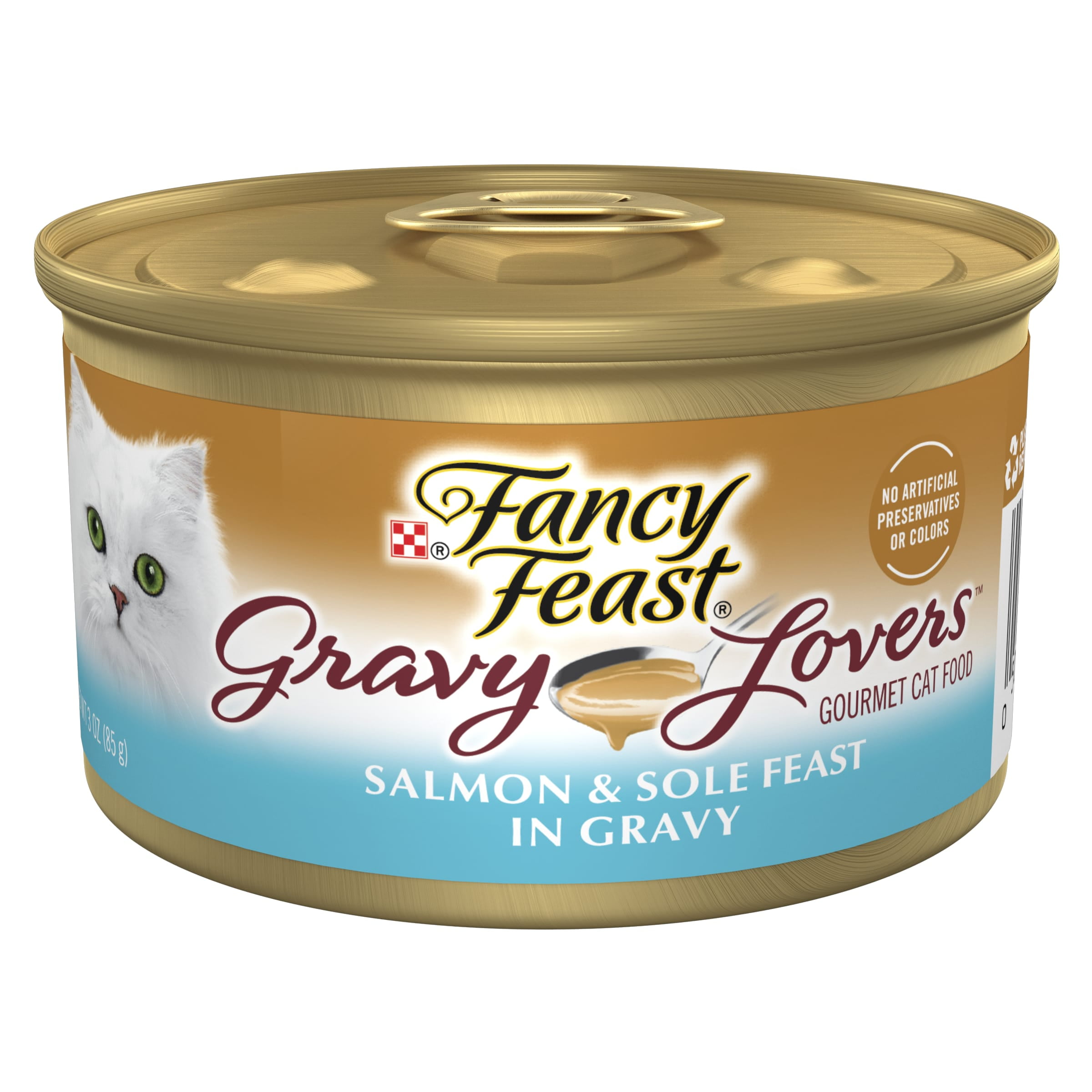 Salmon & Sole Gravy Cat Food, 3oz