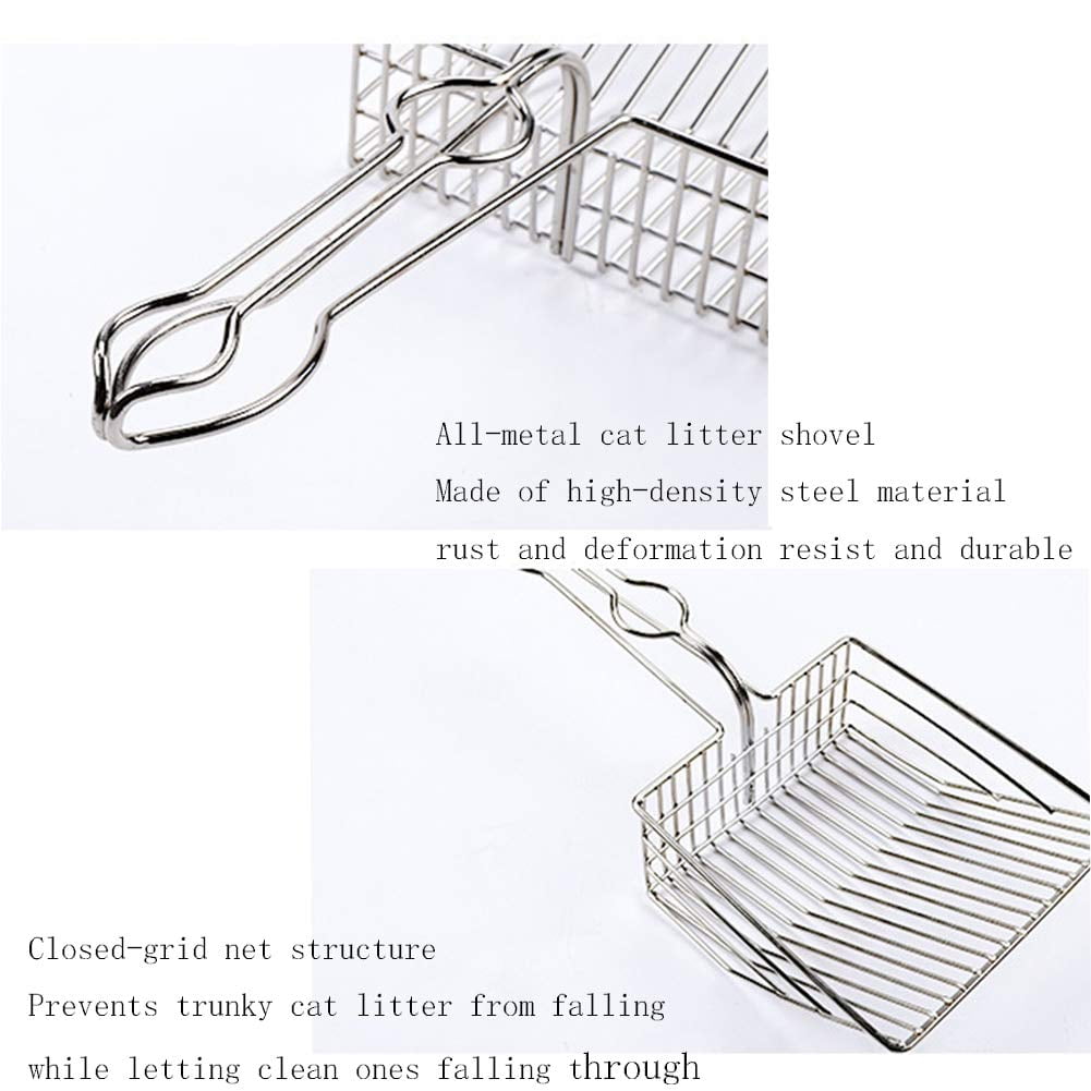 Stainless Steel Cat Litter Scoop