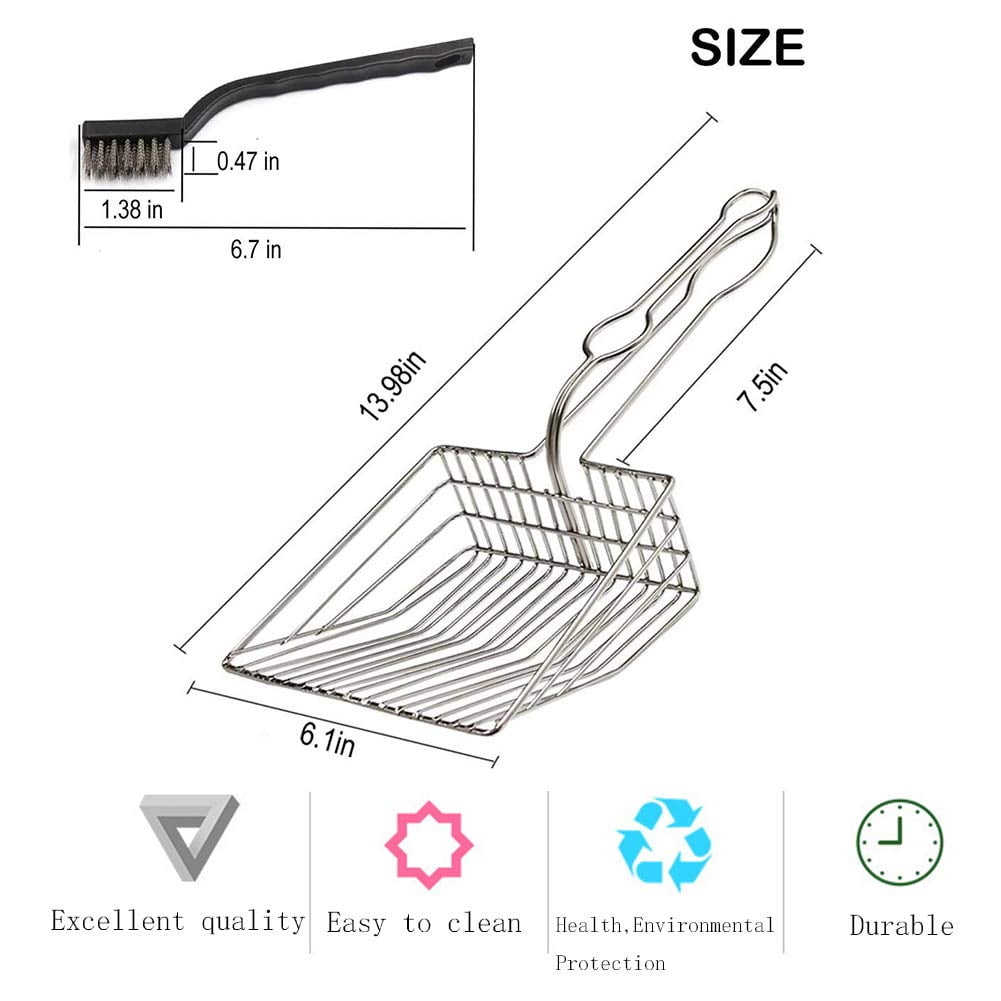 Stainless Steel Cat Litter Scoop