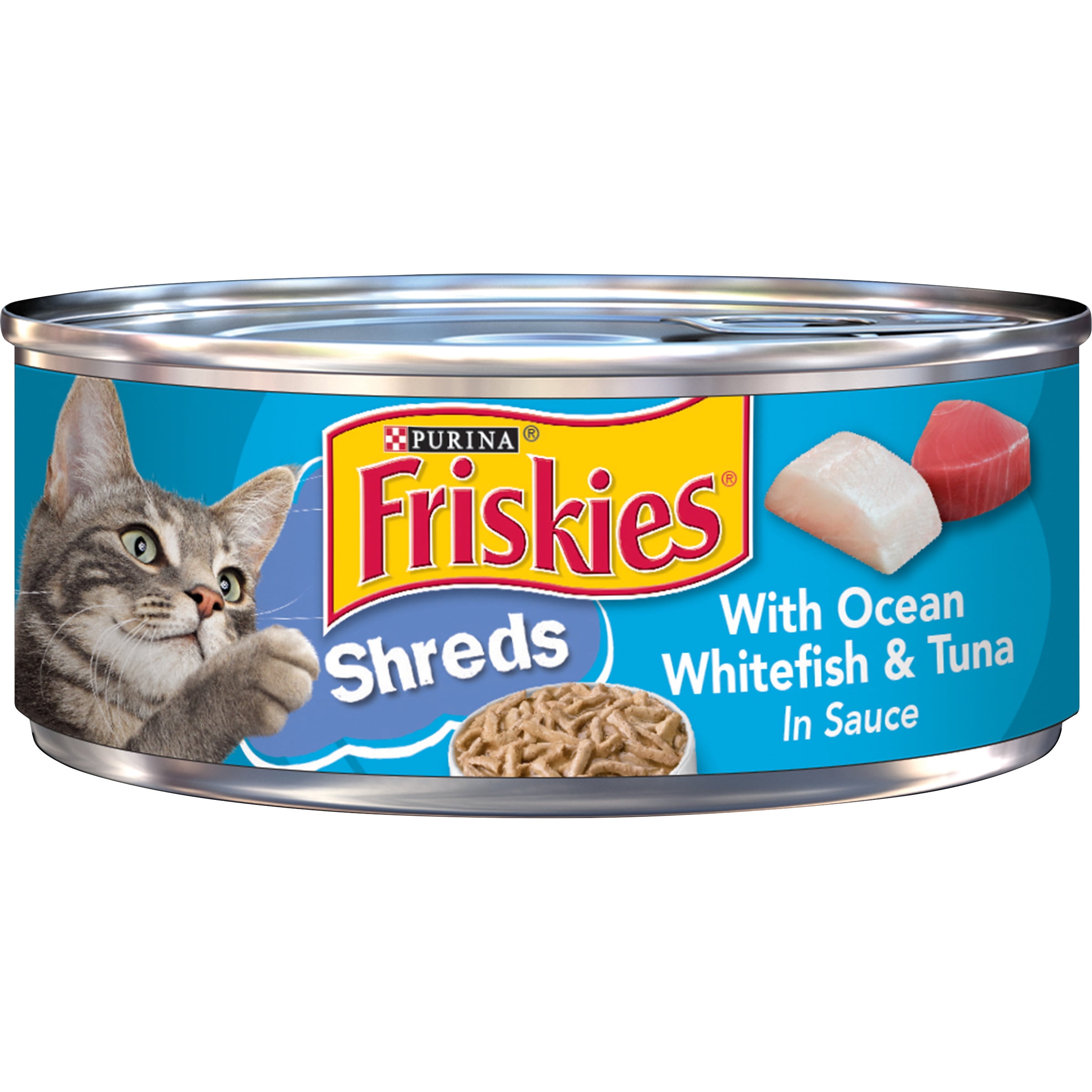 Ocean Whitefish & Tuna Wet Cat Food Can