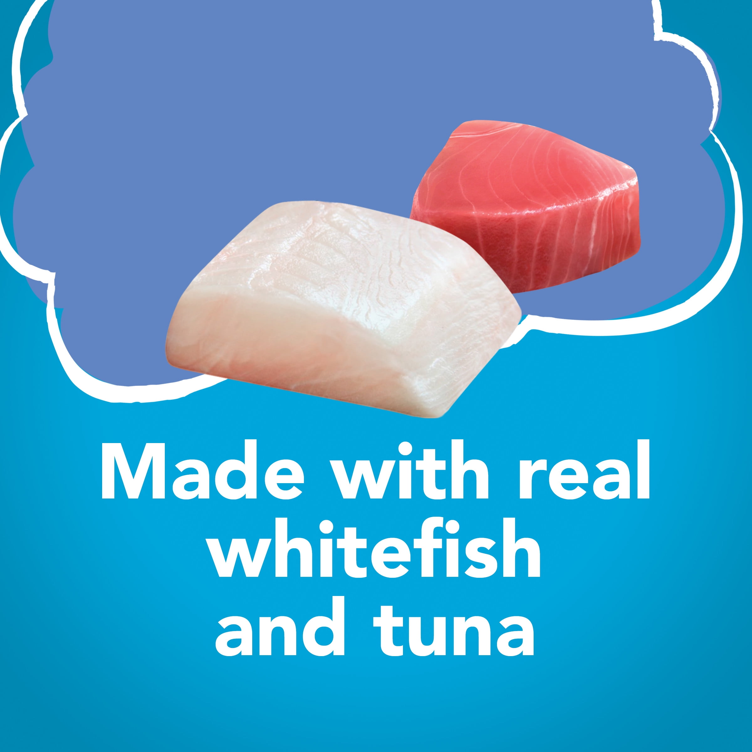 Ocean Whitefish & Tuna Wet Cat Food Can