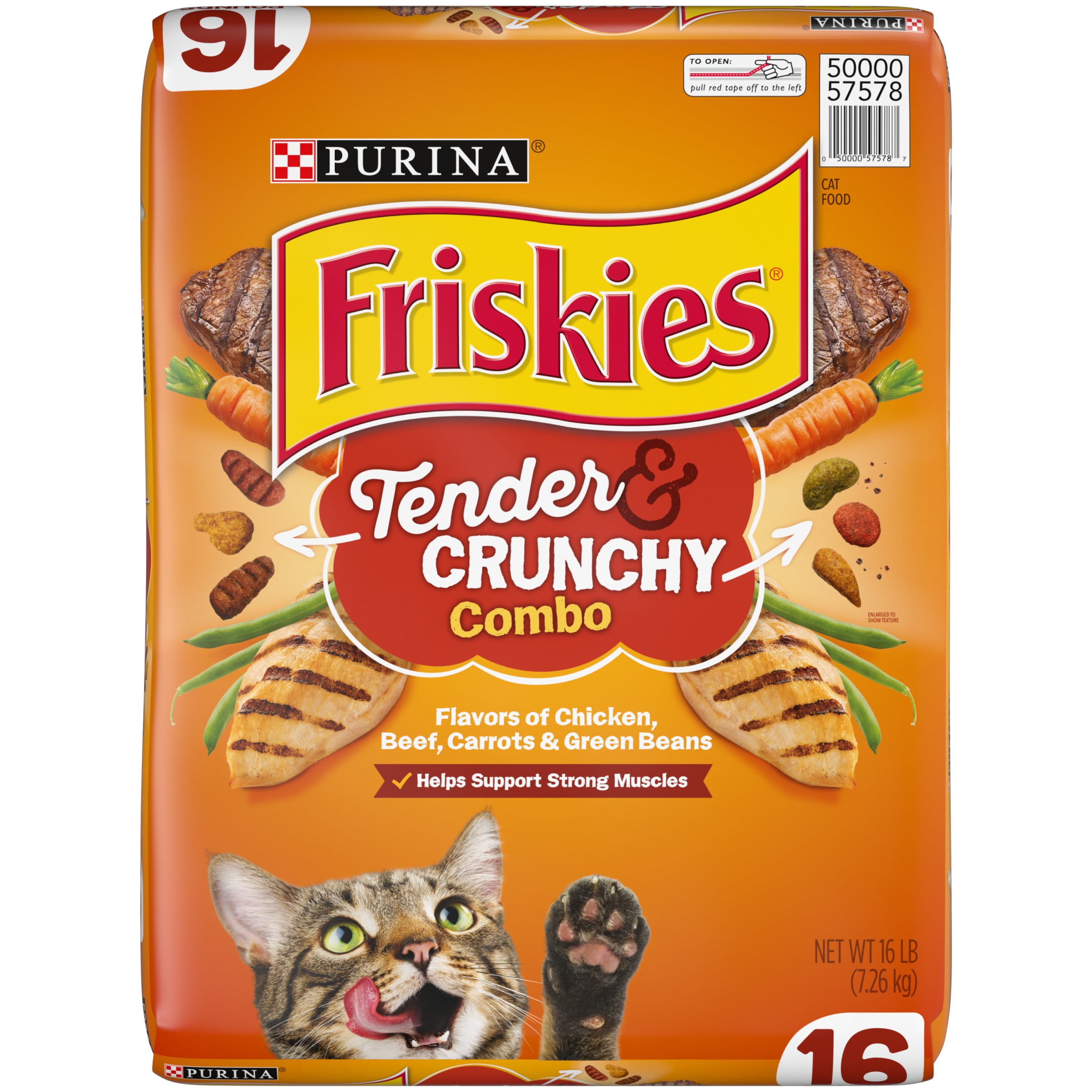 Tender & Crunchy Cat Food - 16 lbs