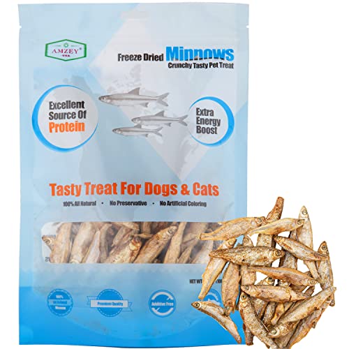 Premium Natural Freeze-Dried Minnows for Cats & Dogs