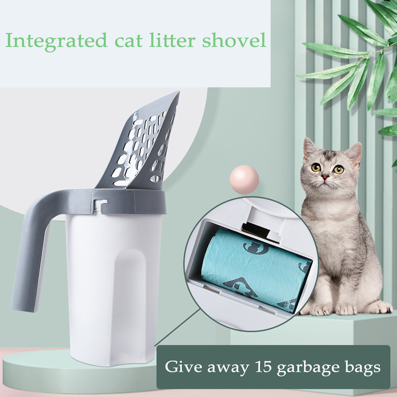 Self-cleaning Cat Litter Box Scoop for Cats