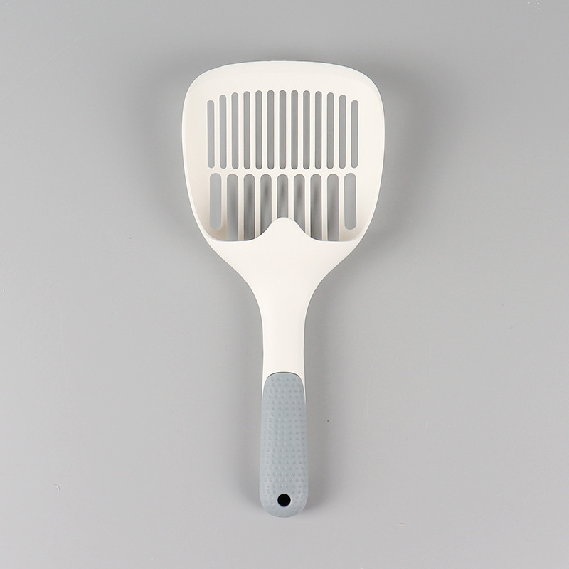 Durable Plastic Cat Litter Scoop with Base