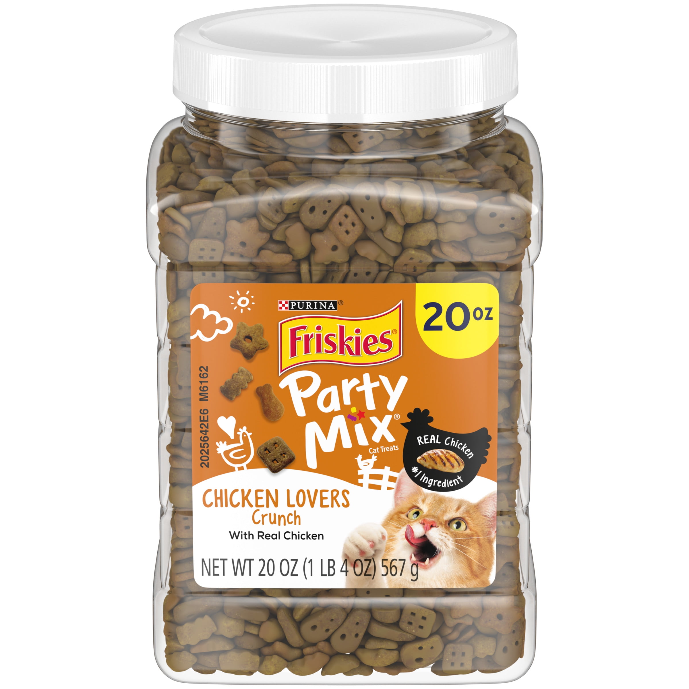 20 oz Purina Friskies Chicken Party Mix