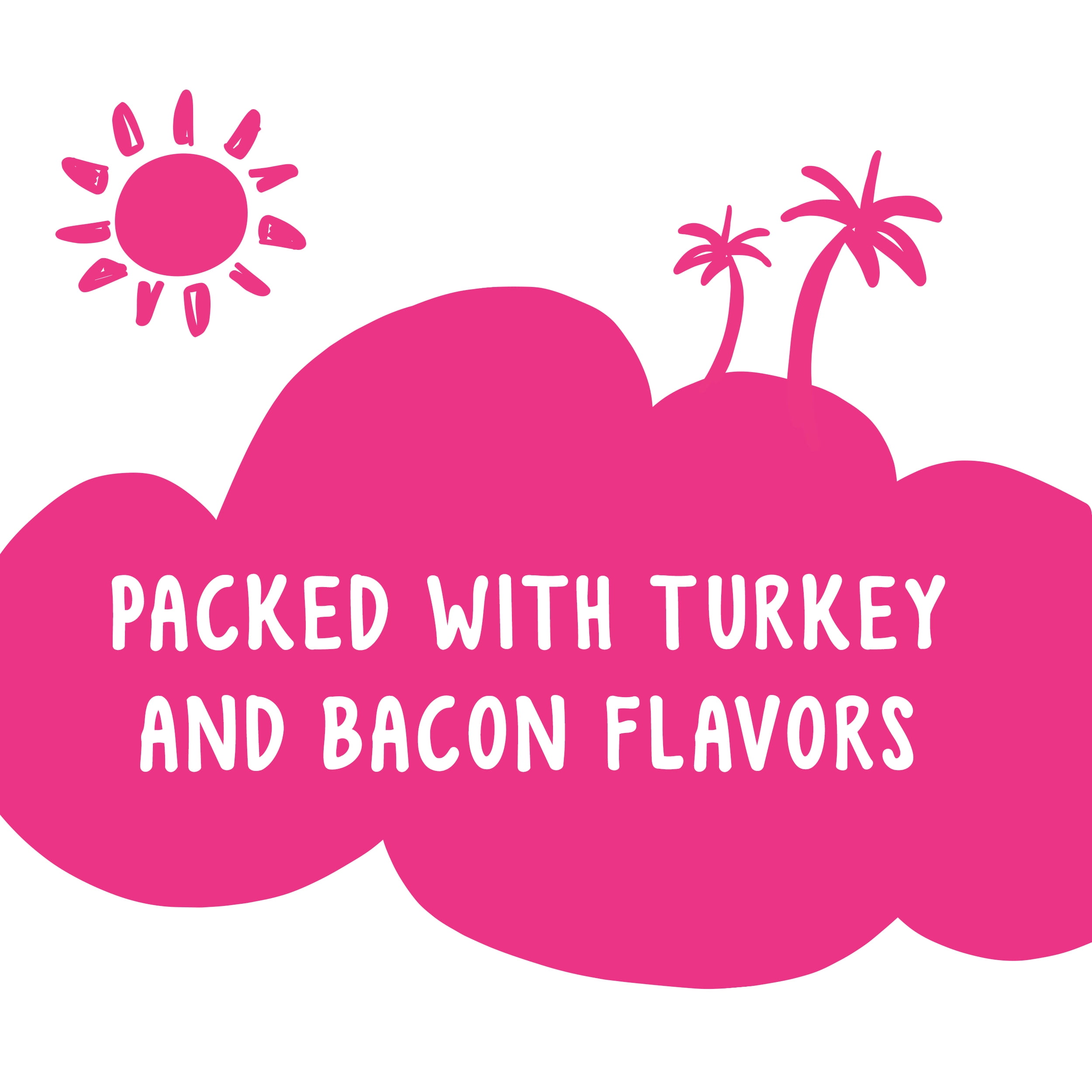 Chicken Turkey & Bacon Cat Treats, 6 oz