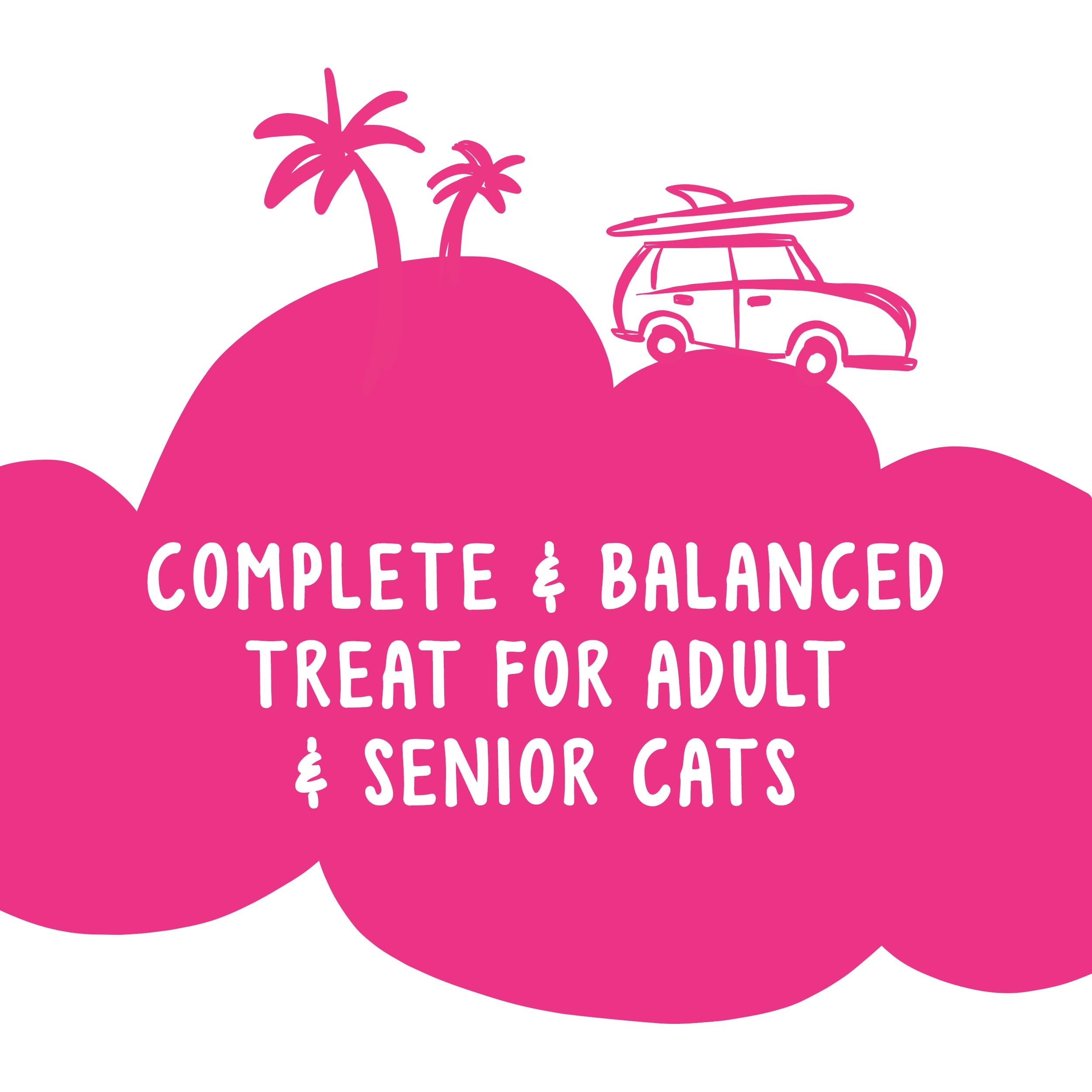 Chicken Turkey & Bacon Cat Treats, 6 oz