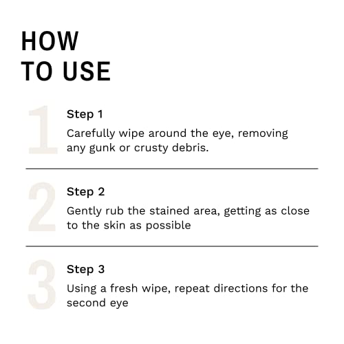 Eye Envy Tear Stain Wipes for Cats | 60 Ct