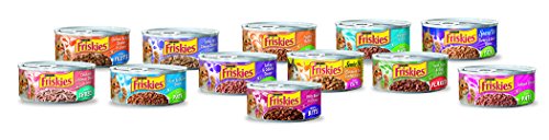 12-Pack Friskies Wet Cat Food Variety Pate