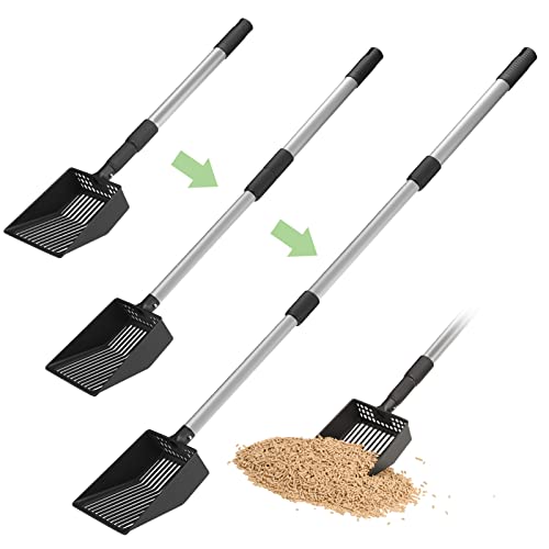 Long Handle Non-Stick Cat Litter Scoop