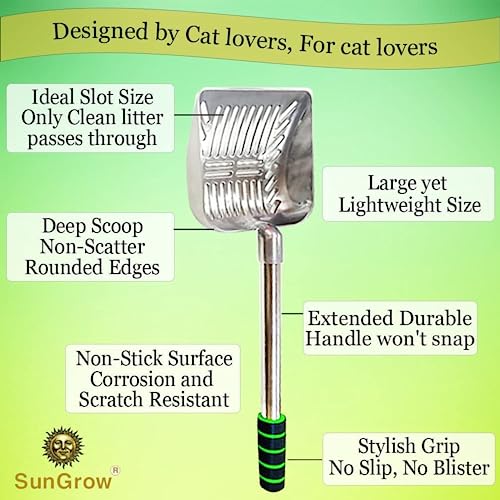 Stainless Steel Ferret Litter Scoop
