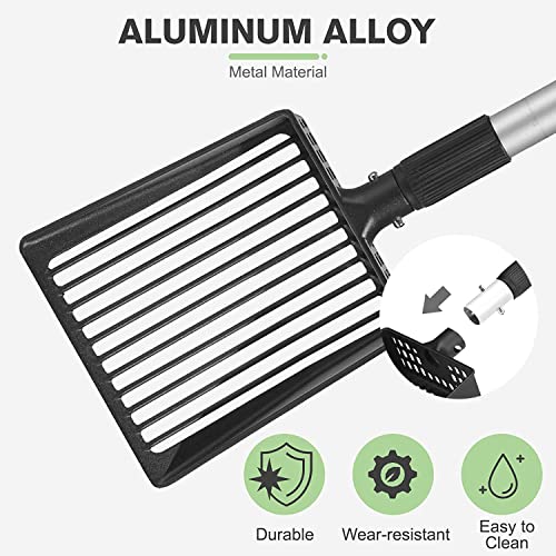 Long Handle Non-Stick Cat Litter Scoop