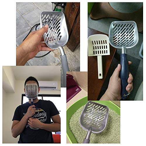 Non-Stick Cat Litter Scoop with Long Handle