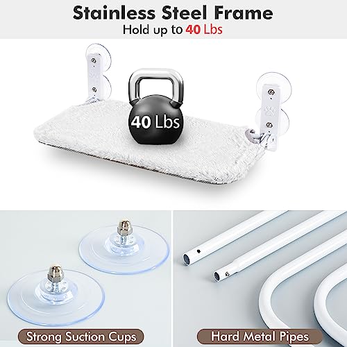 Foldable Cat Window Hammock for Large Cats