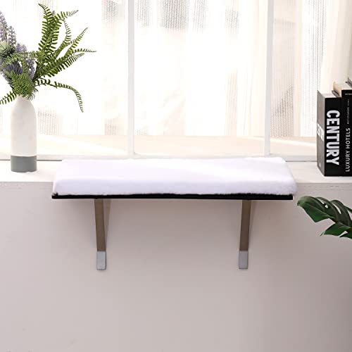 White Cat Window Perch & Hammock