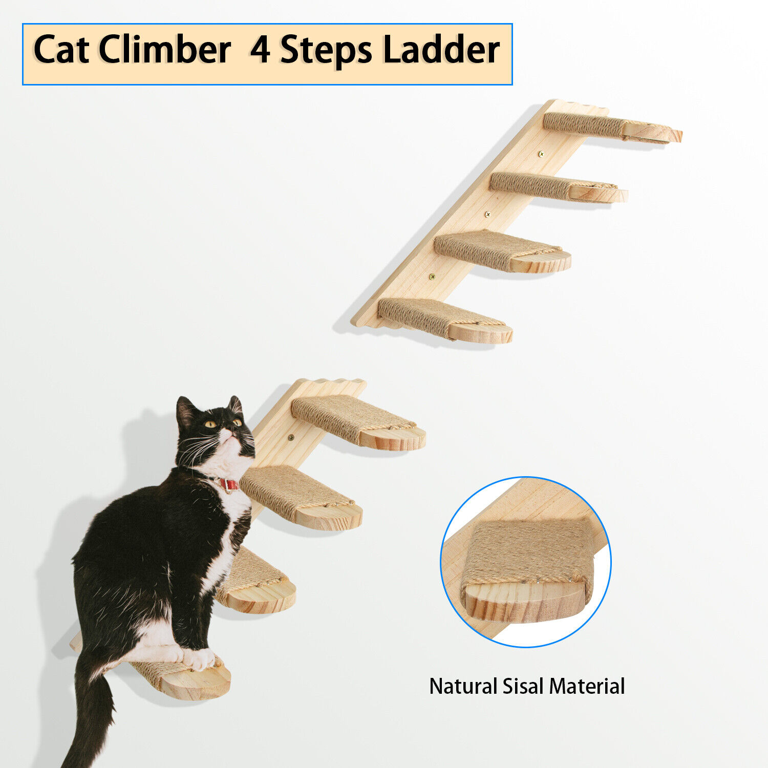 Wall Mounted Cat Climbing Furniture Shelf