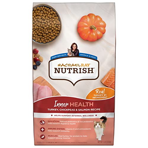 Nutrish Turkey & Salmon Cat Food, 3lbs