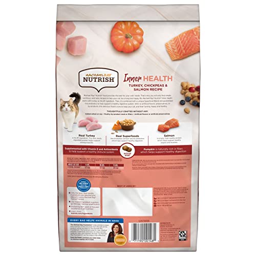 Nutrish Turkey & Salmon Cat Food, 3lbs