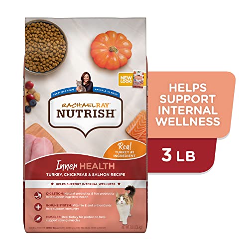 Nutrish Turkey & Salmon Cat Food, 3lbs