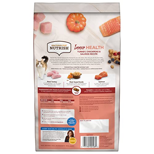 Nutrish Turkey & Salmon Cat Food, 3lbs