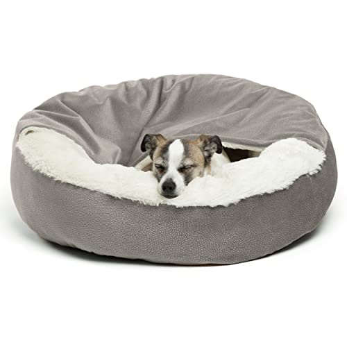 Sheri Cozy Cuddler Hooded Cat Bed