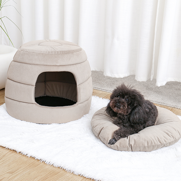 Foldable Pet Bed Igloo Dome Cama para gatos
