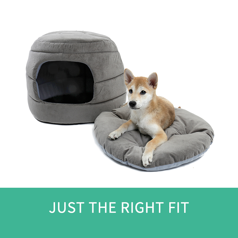 Foldable Pet Bed Igloo Dome Cama para gatos