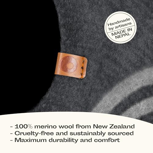 Handmade Merino House Bed for Cats