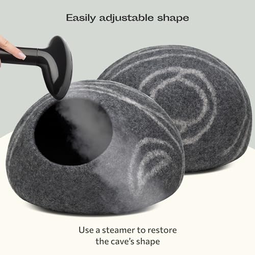 Handmade Merino House Bed for Cats