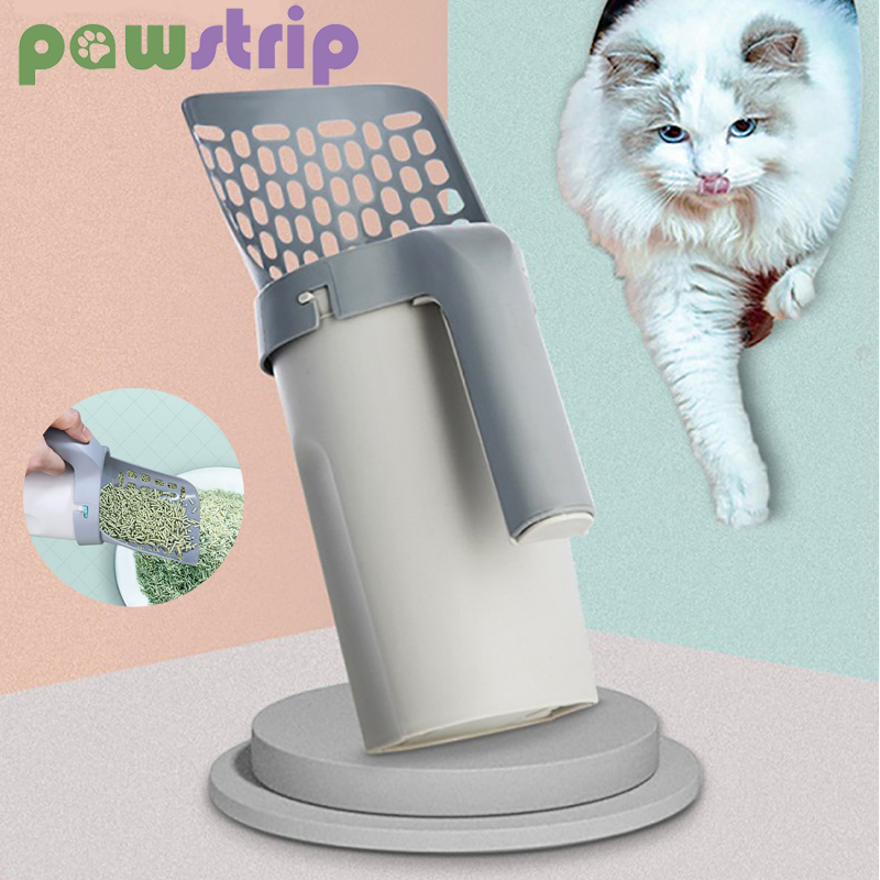 Portable Self-Cleaning Cat Litter Shovel