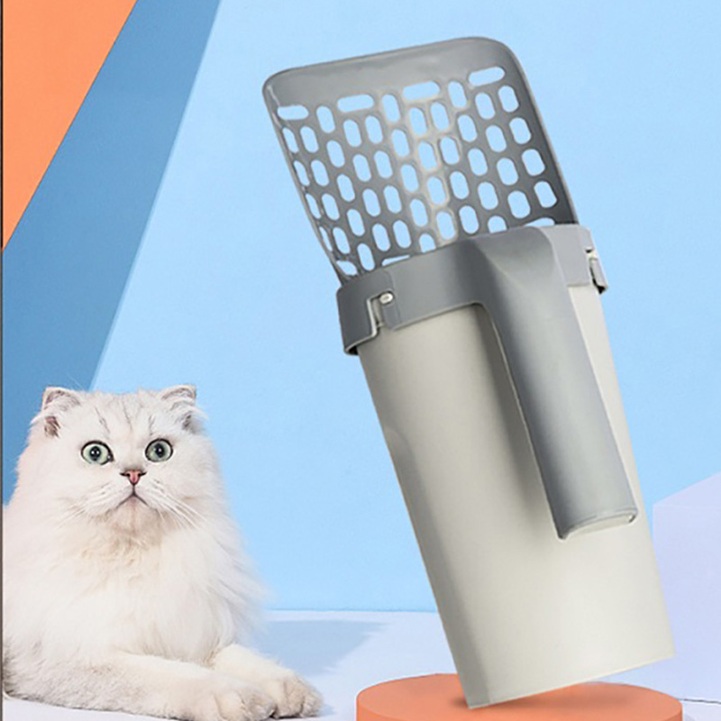 Portable Self-Cleaning Cat Litter Shovel