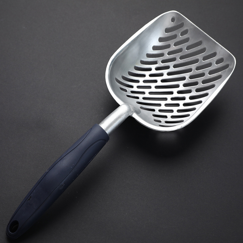 Deep Metal Cat Litter Scoop with Handle