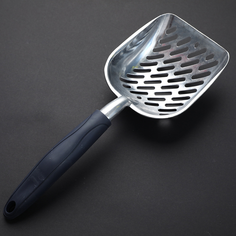 Deep Metal Cat Litter Scoop with Handle