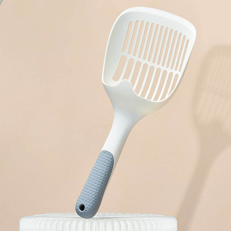Durable plastic cat litter scoop