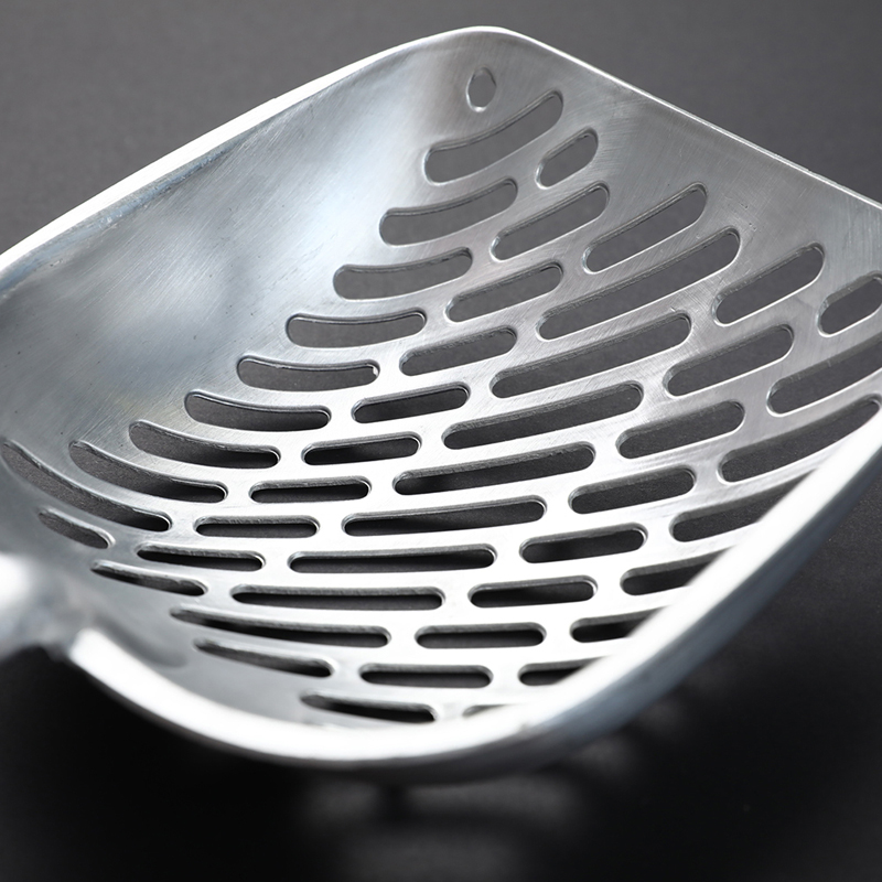 Deep Metal Cat Litter Scoop with Handle