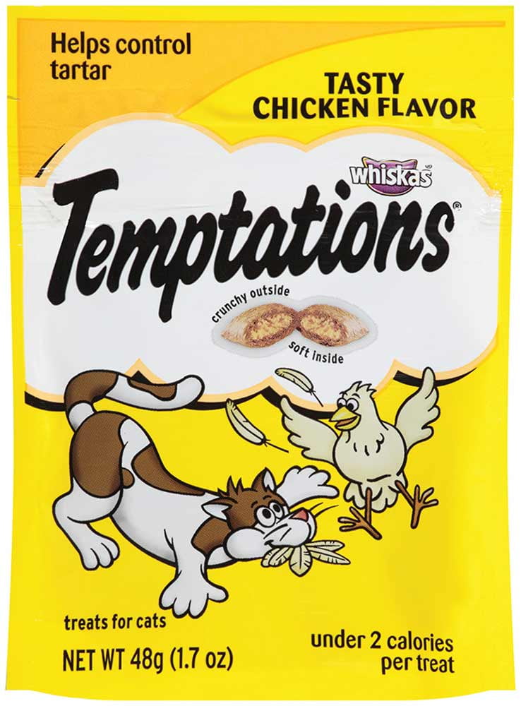 Temptations Chicken Flavor Cat Treats, 1.7oz