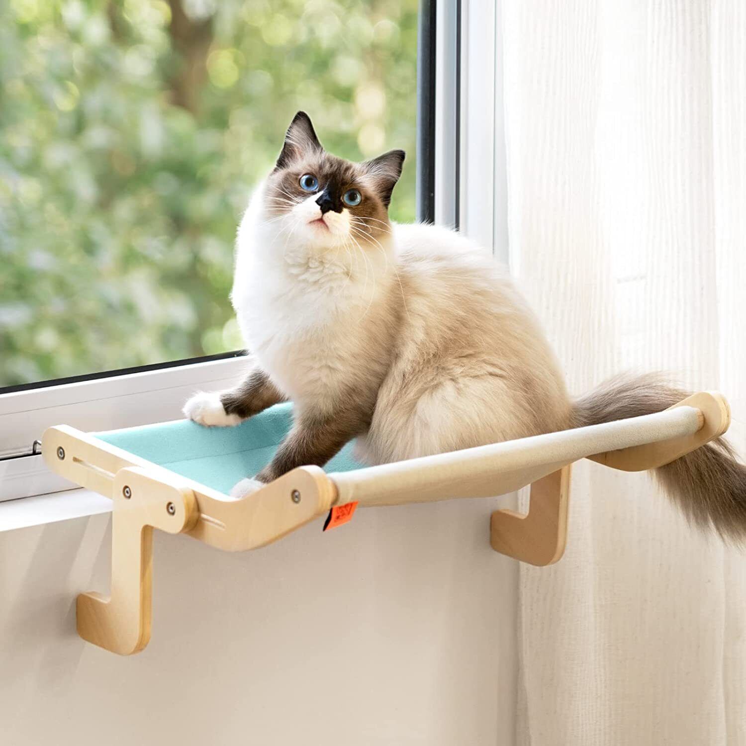 Adjustable Cat Window Hammock Perch
