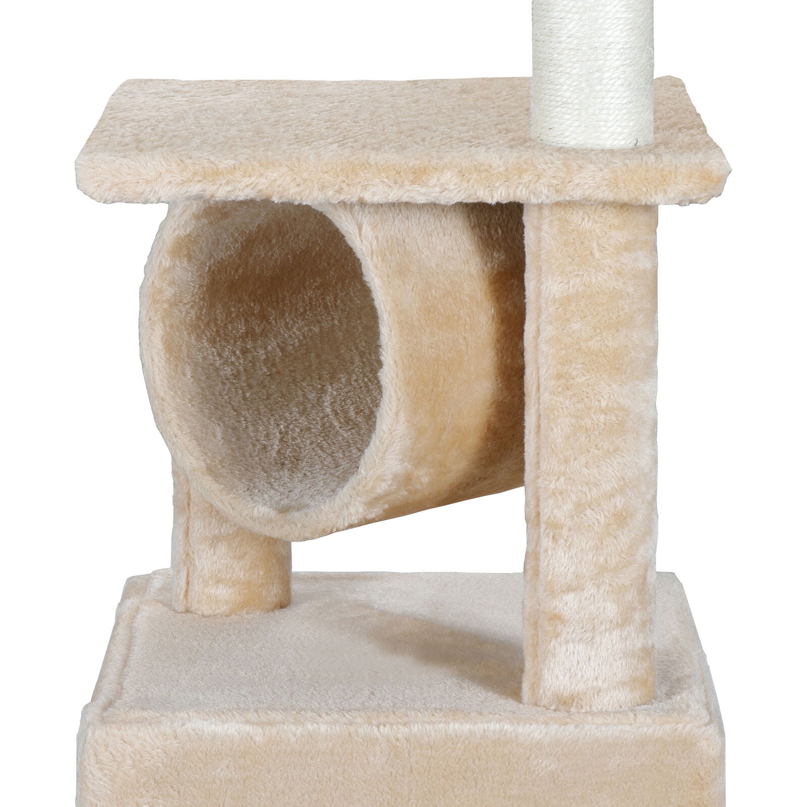 36" Plush Cat Climber with Sisal Post