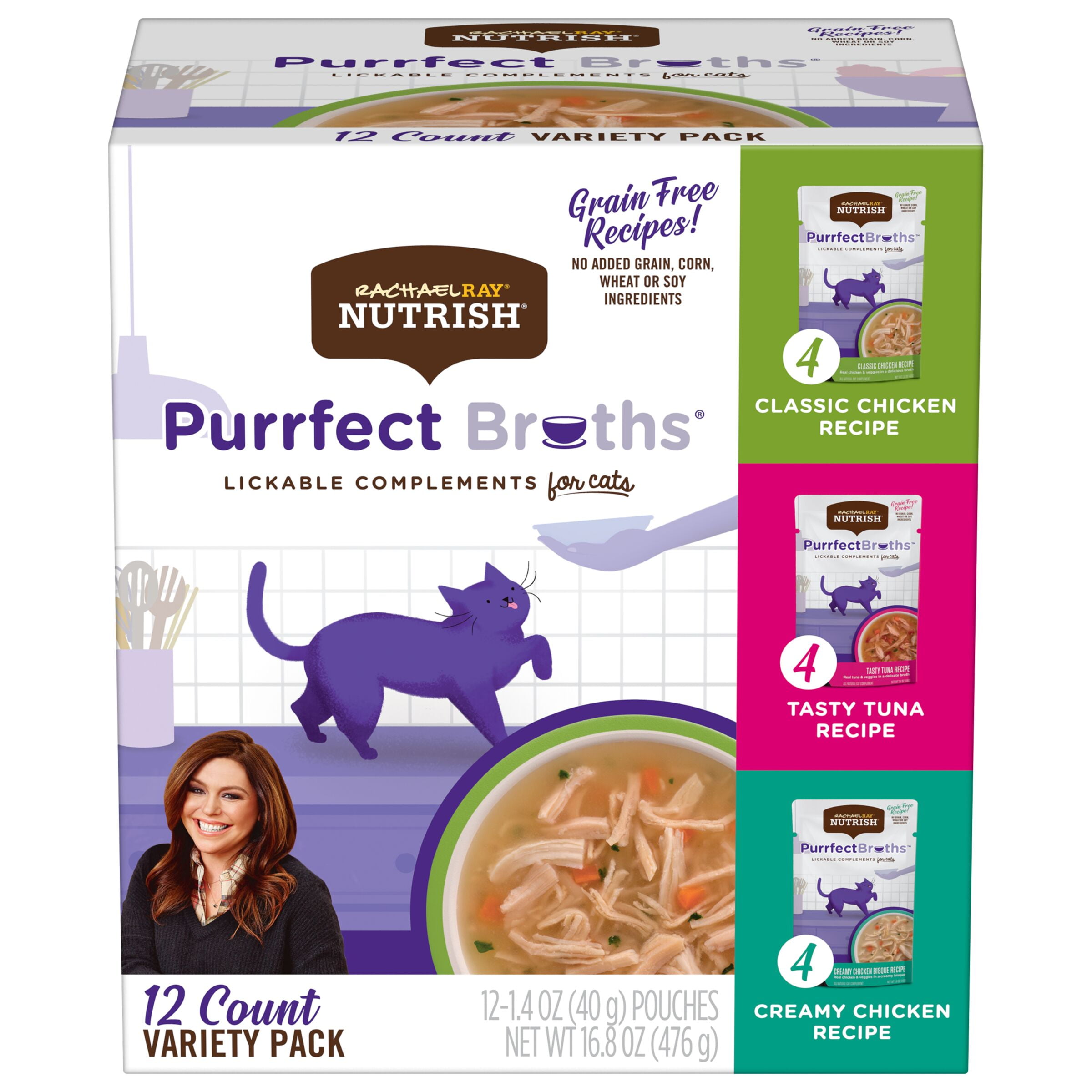 Organic Cat Broth Variety Pack